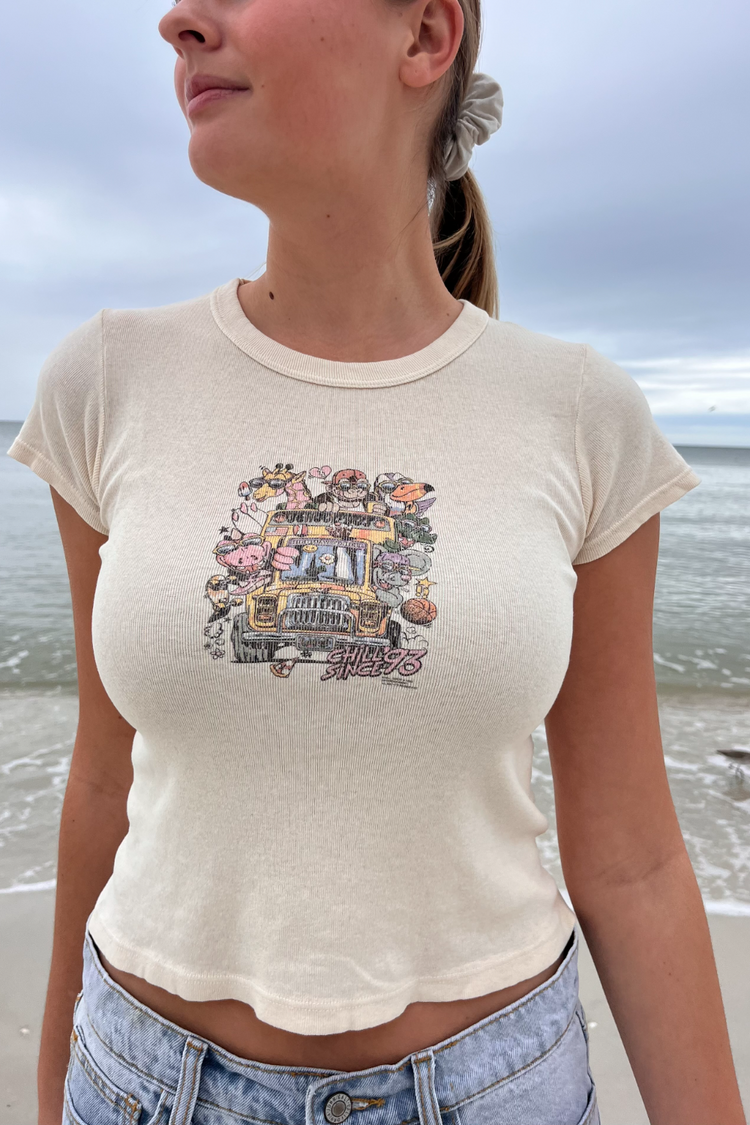 Hailie Chill'93 Since Top | Cream / XS/S