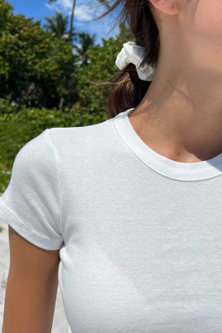 Hailie Basic Top | Natural White / XS/S