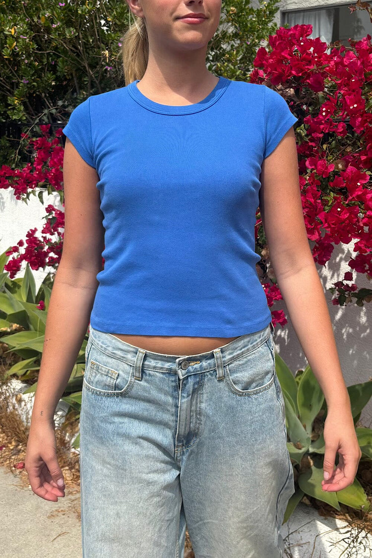 Hailie Top | Steel Blue / XS/S
