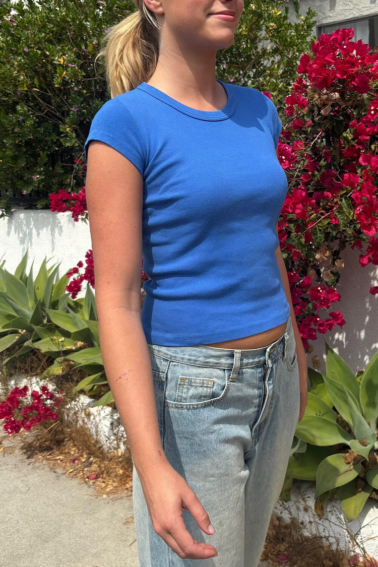 Hailie Top | Steel Blue / XS/S