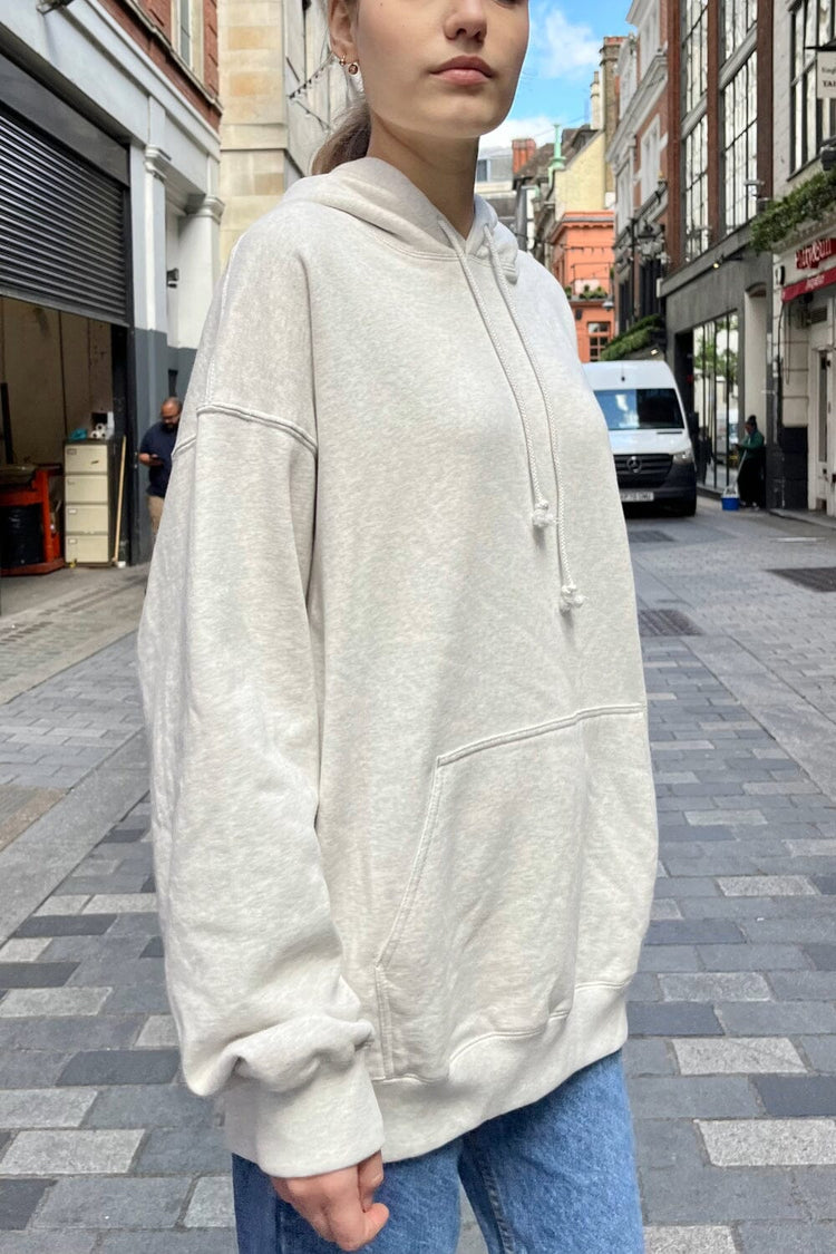 Christy Hoodie | Silver Grey / Oversized Fit