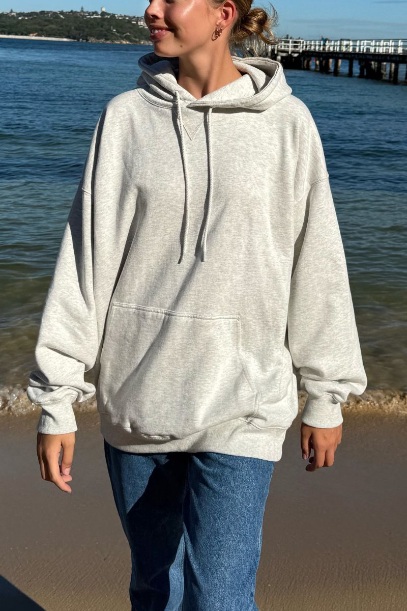Light Heather Grey / Oversized Fit