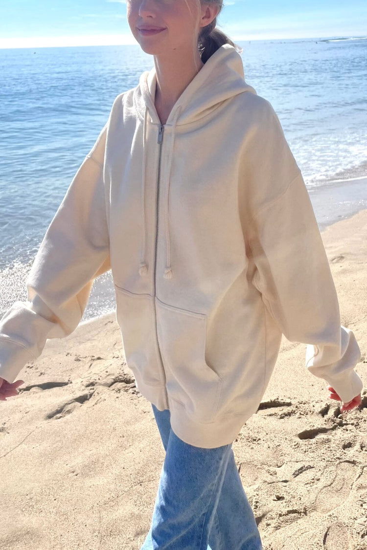 Christy Hoodie | Cream / Oversized Fit