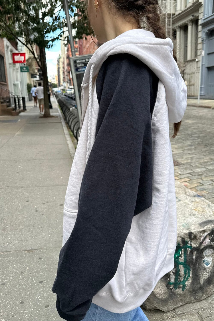 Reversed Navy and Ivory / Oversized Fit