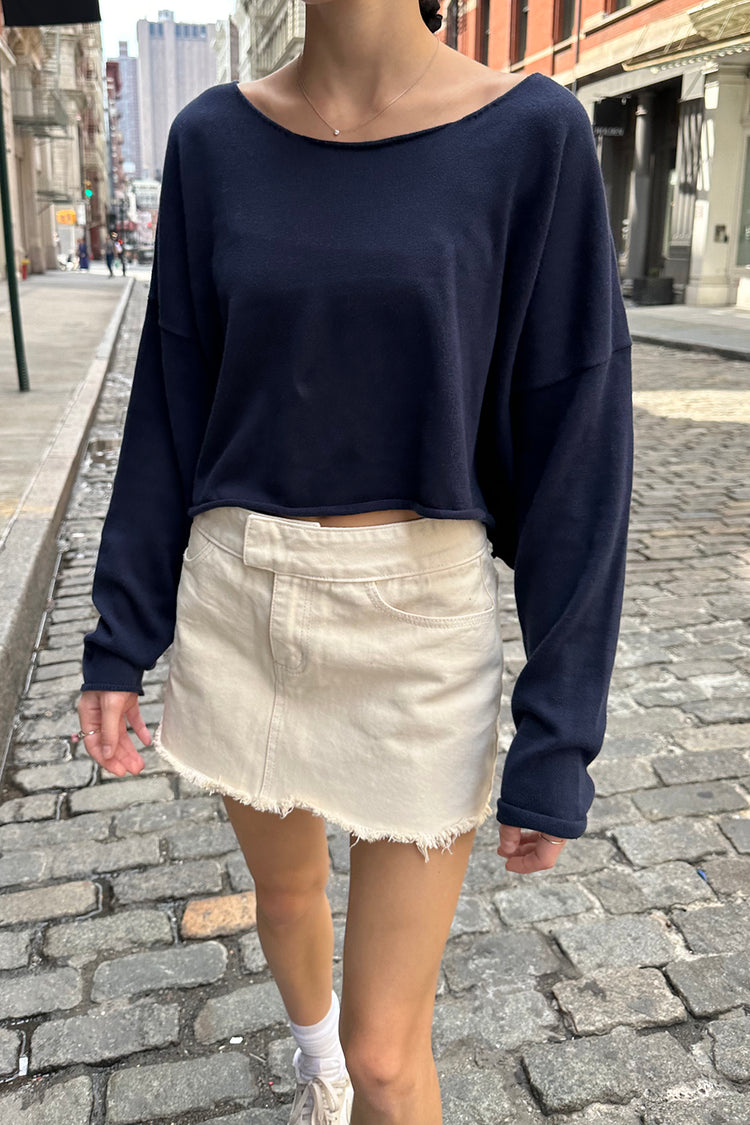 Classic Navy / Cropped Fit