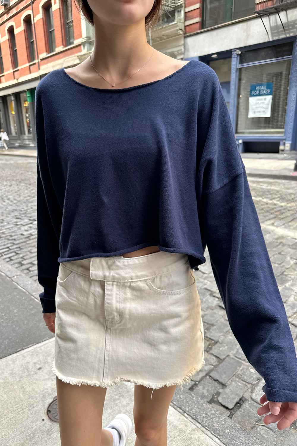 Classic Navy / Cropped Fit
