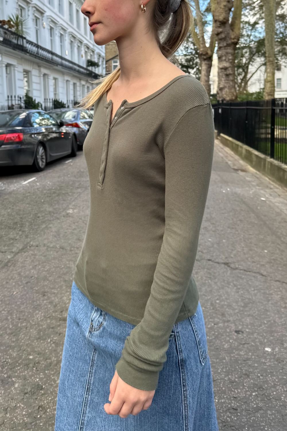 Ahern Top | Sage Green / XS/S