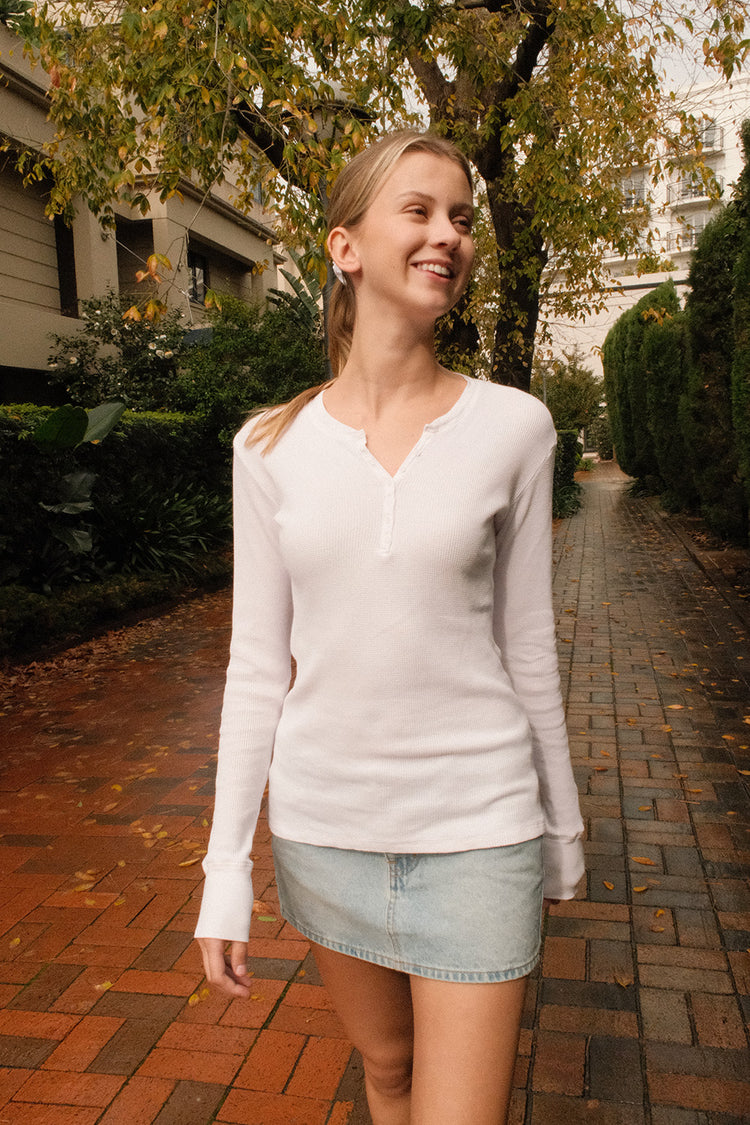 Ahern Thermal Top | Light Pink / XS/S
