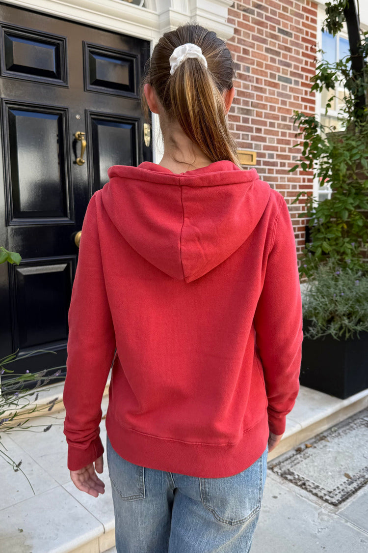 Ayla Hoodie | Faded Red / Regular Fit