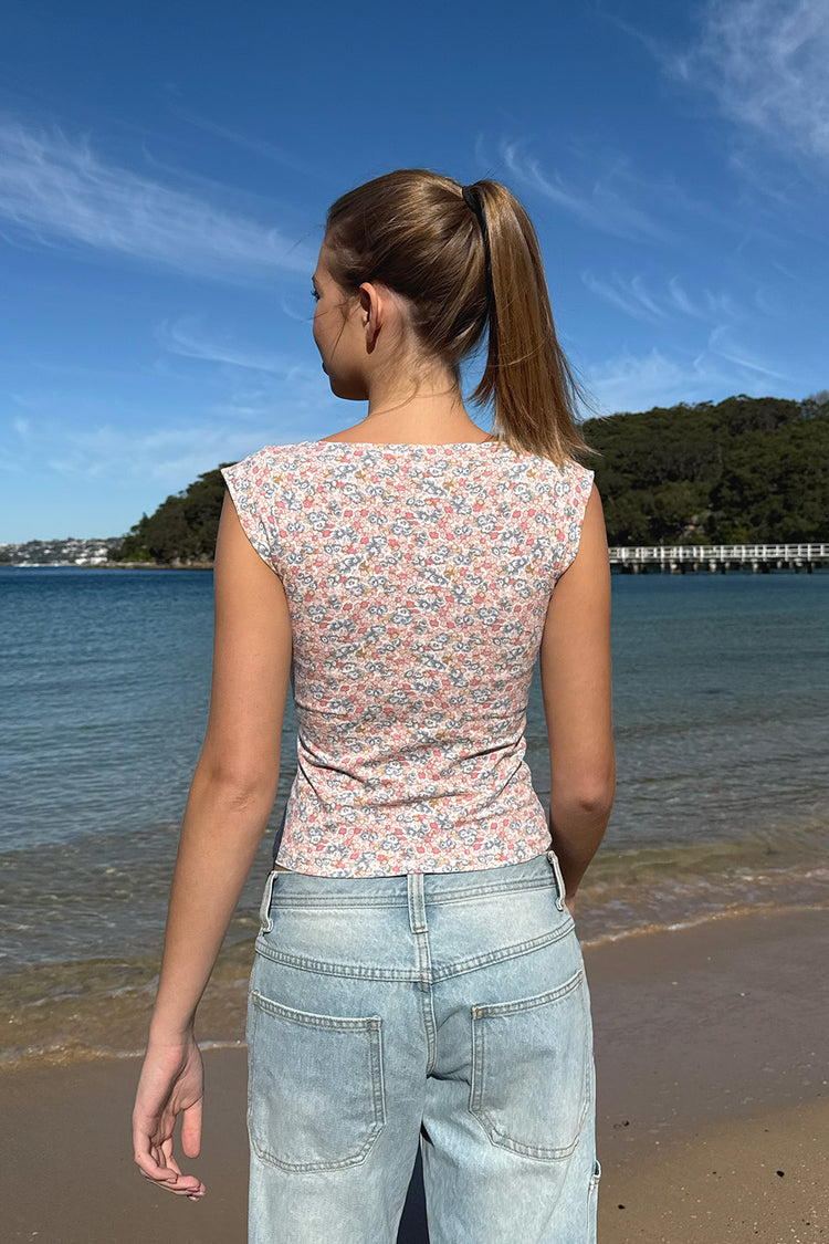 Amara Floral Top | Vintage Floral / XS/S
