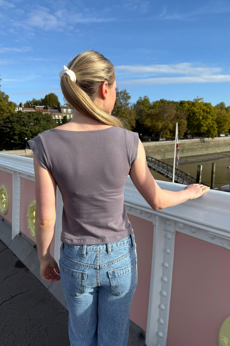 Amara Tank | Purple Taupe / XS/S