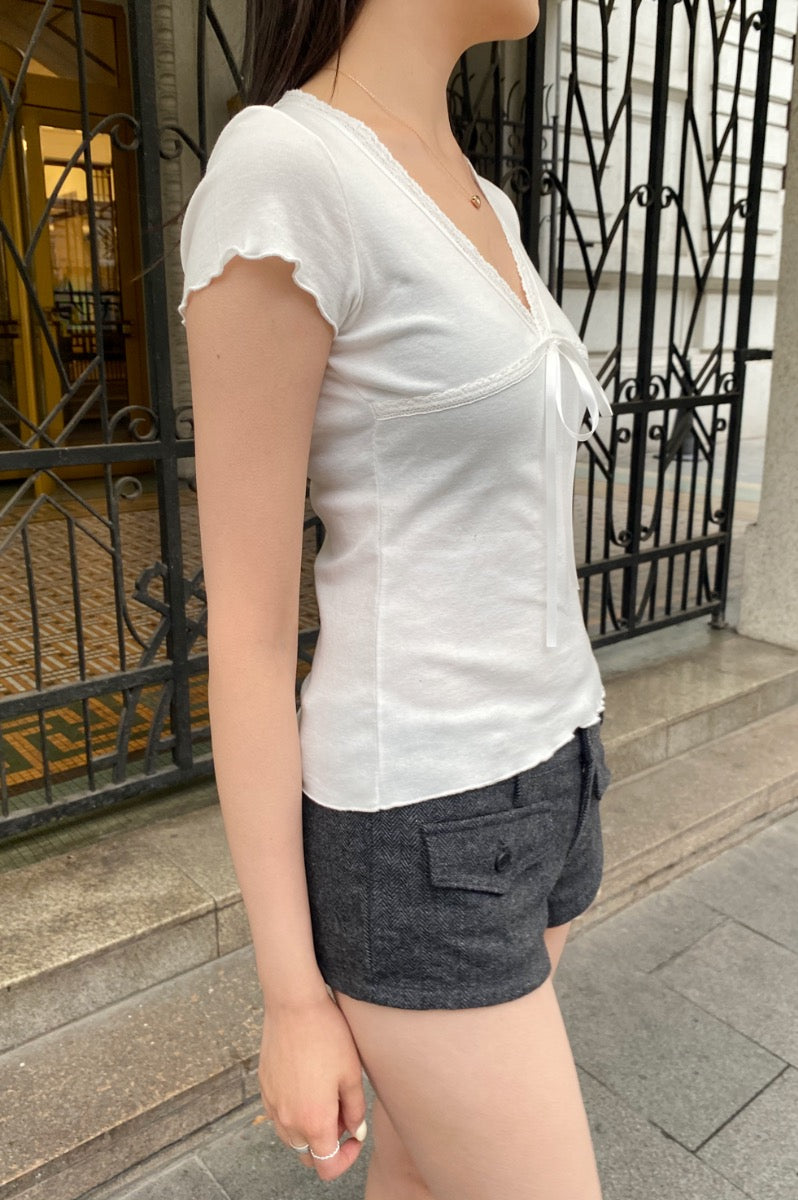 Amara Top | White / XS/S