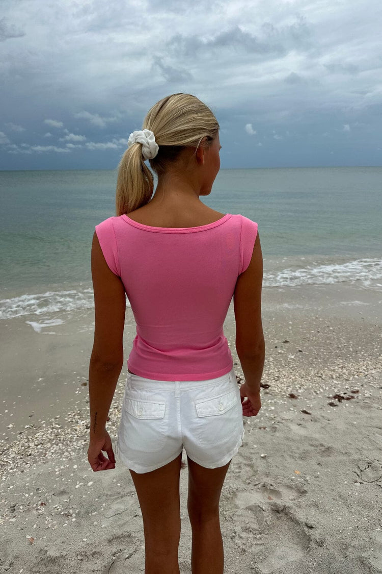 Amara Top | Bubblegum Pink / XS/S