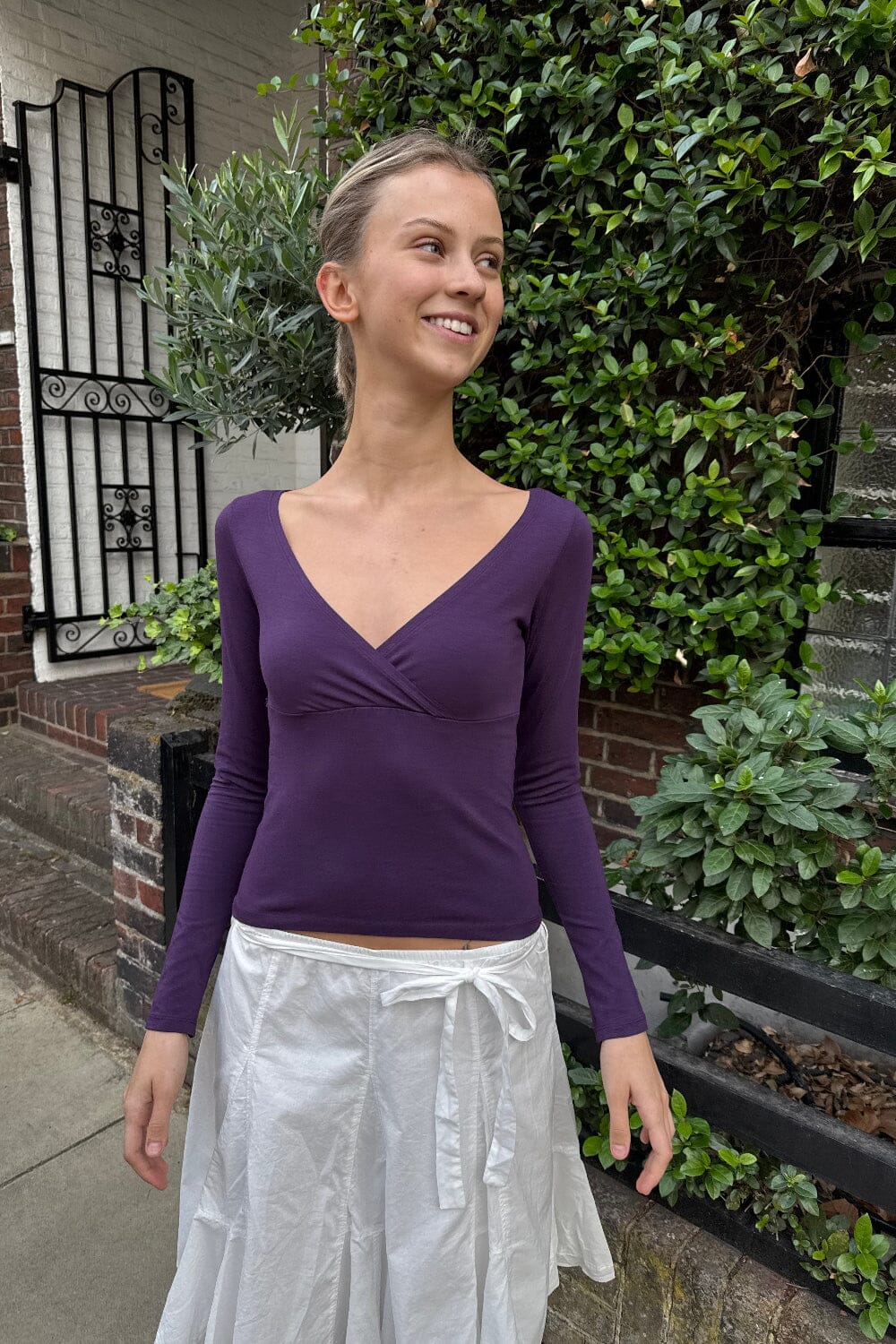 Amara Top | Purple / XS/S