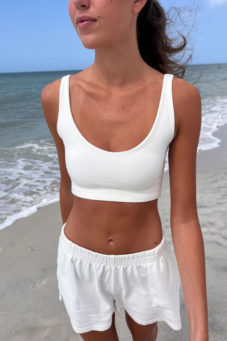 Lydia Tank | White / XS/S