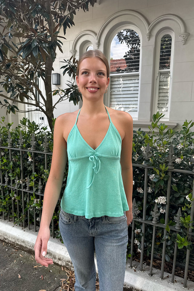 Amara Tank | Seafoam Teal / XS/S