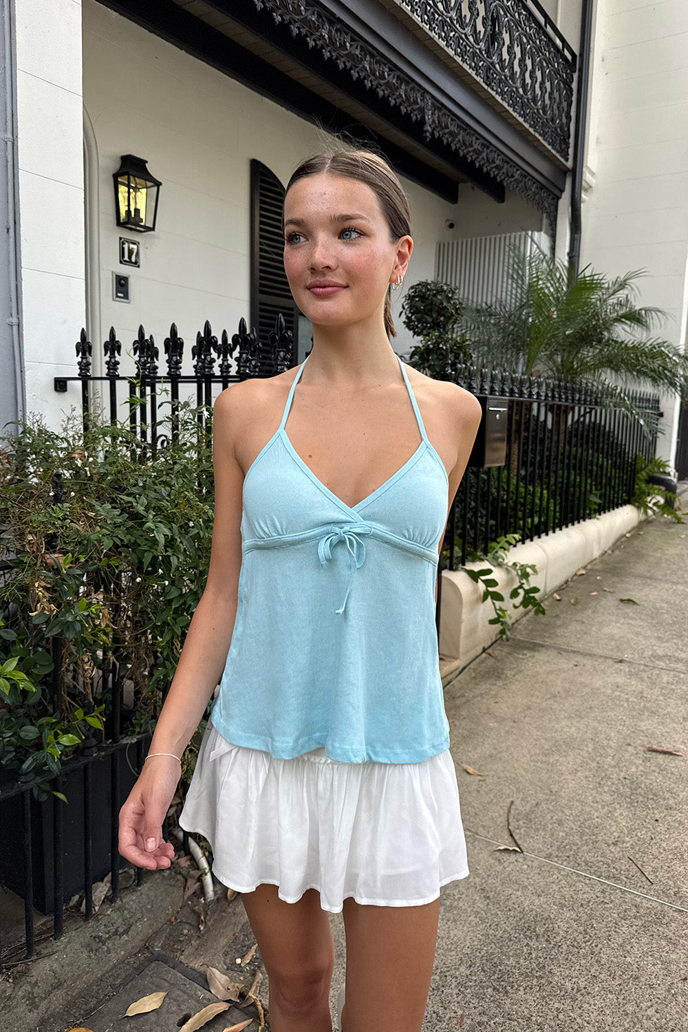 Amara Tank | Azure Blue / XS/S