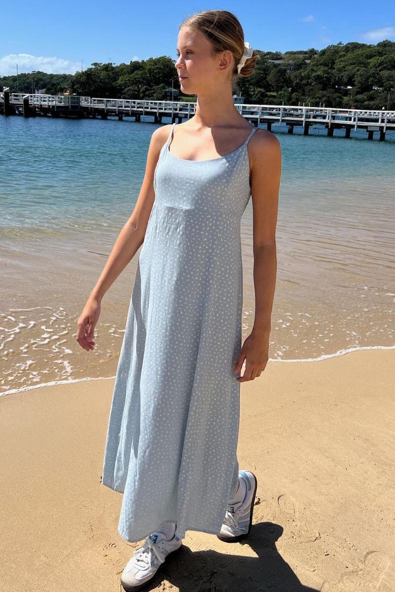 brandy melville dresses Colleen Floral Slip Dress