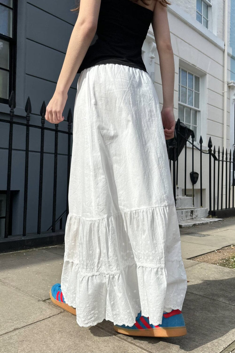 Olive Skirt | Natural White / XS/S