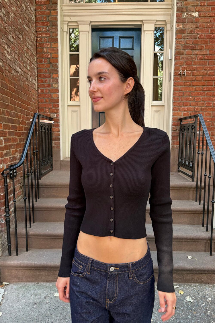 Zheyna Cardigan | Black / XS/S