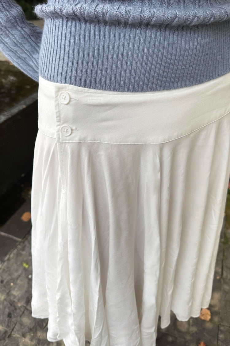 Jesse Skirt | White / XS/S
