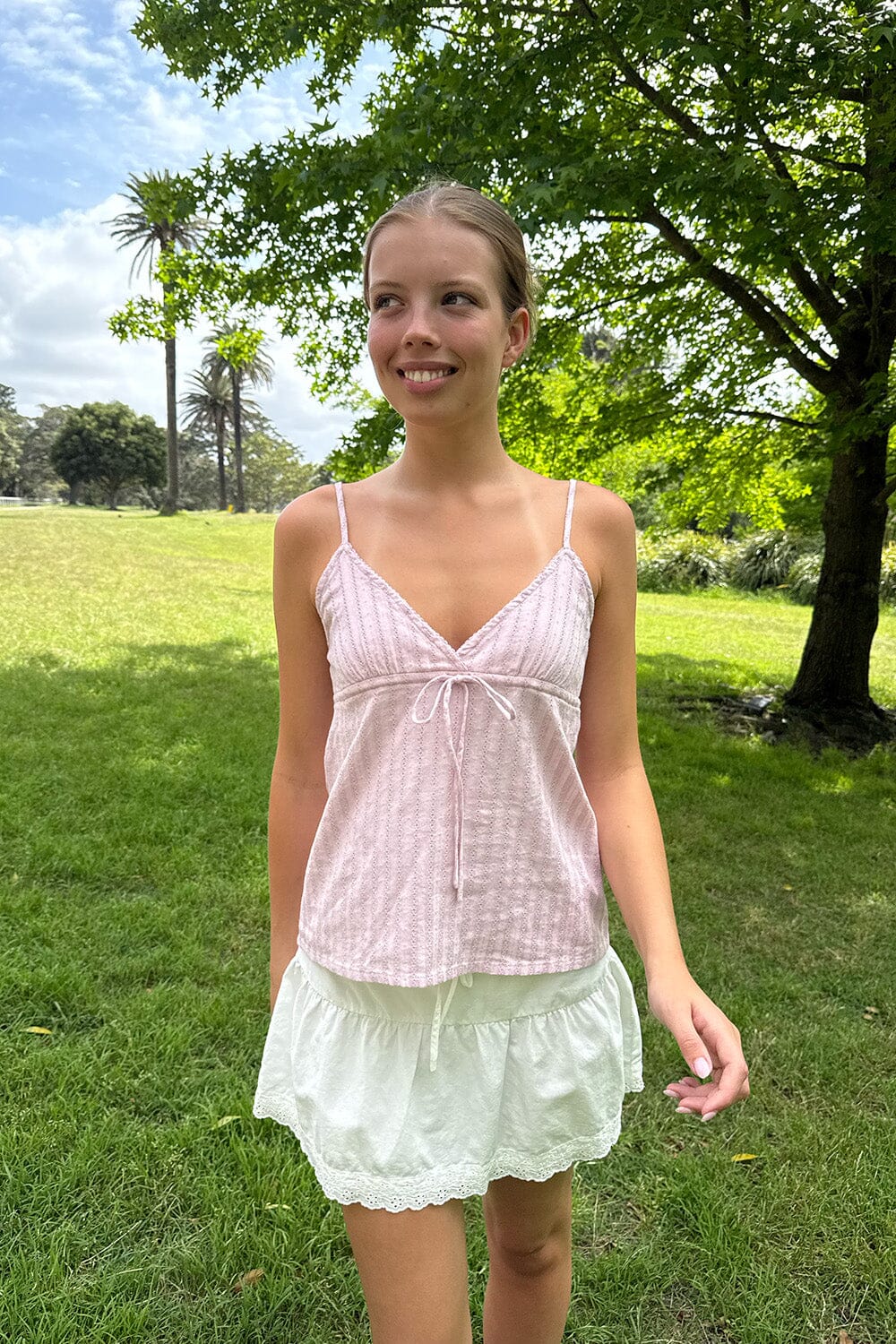 Edith Tank | Light Pink / XS/S
