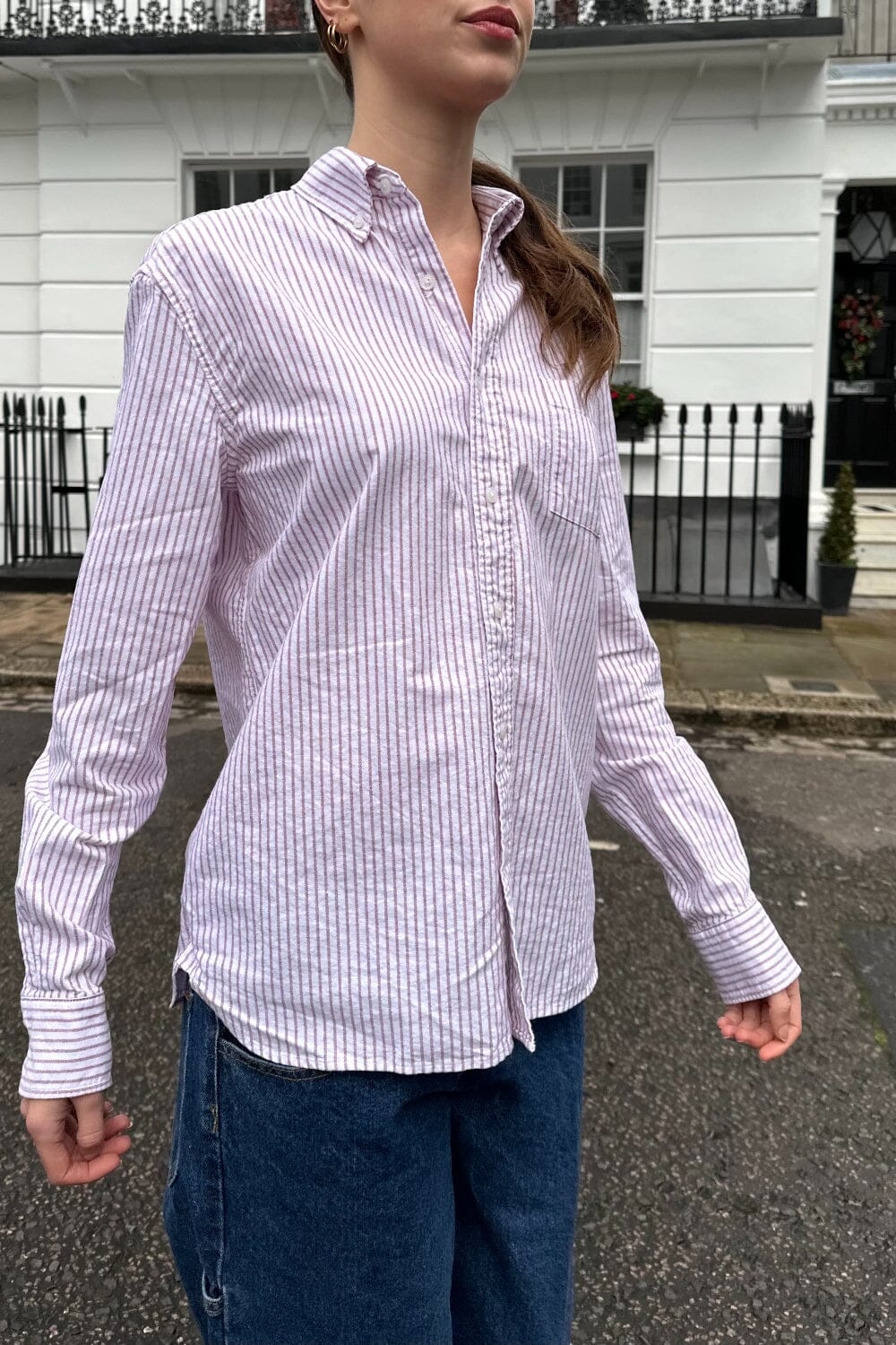 Roseate and White Stripe / S/M