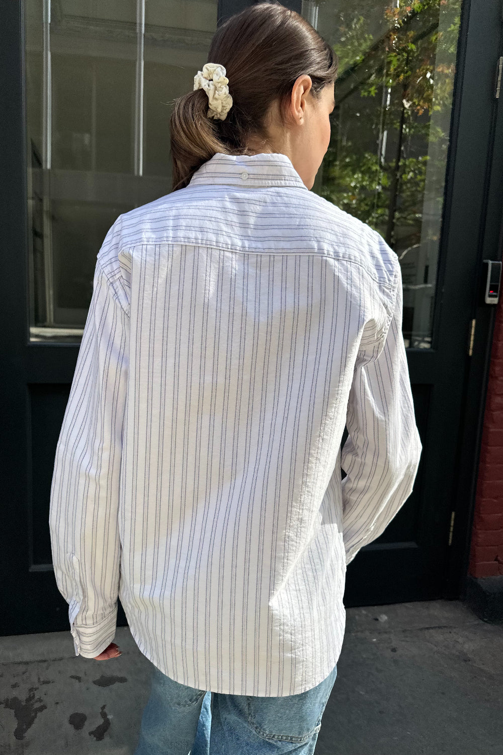 White Navy Red Stripes / S/M