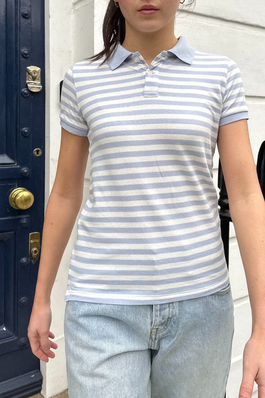 Light Blue White Stripes / XS/S