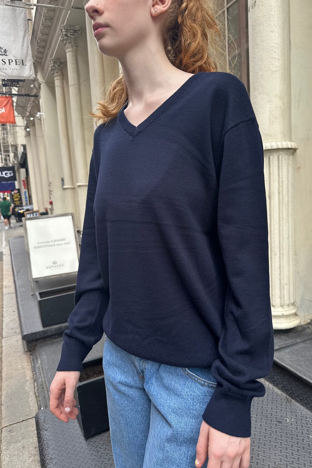 Navy Blue / Oversized Fit