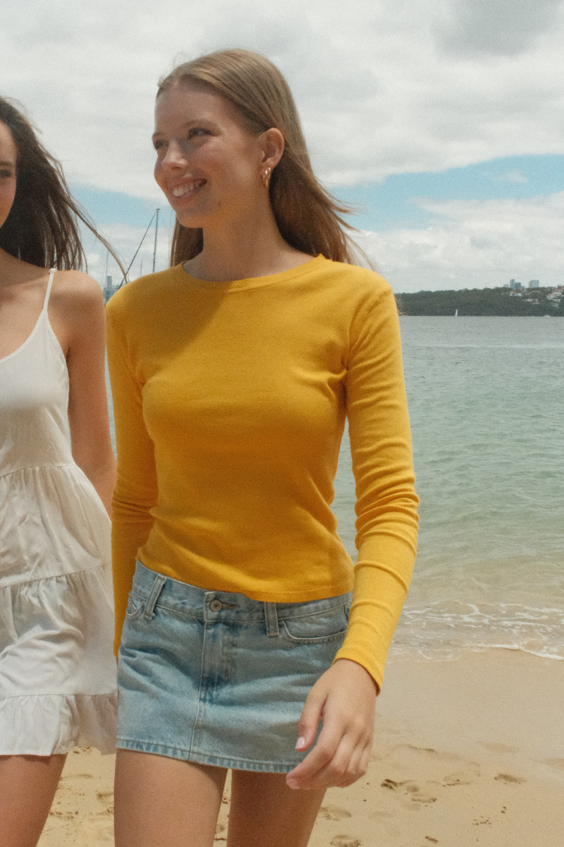 Mustard Yellow / XS/S