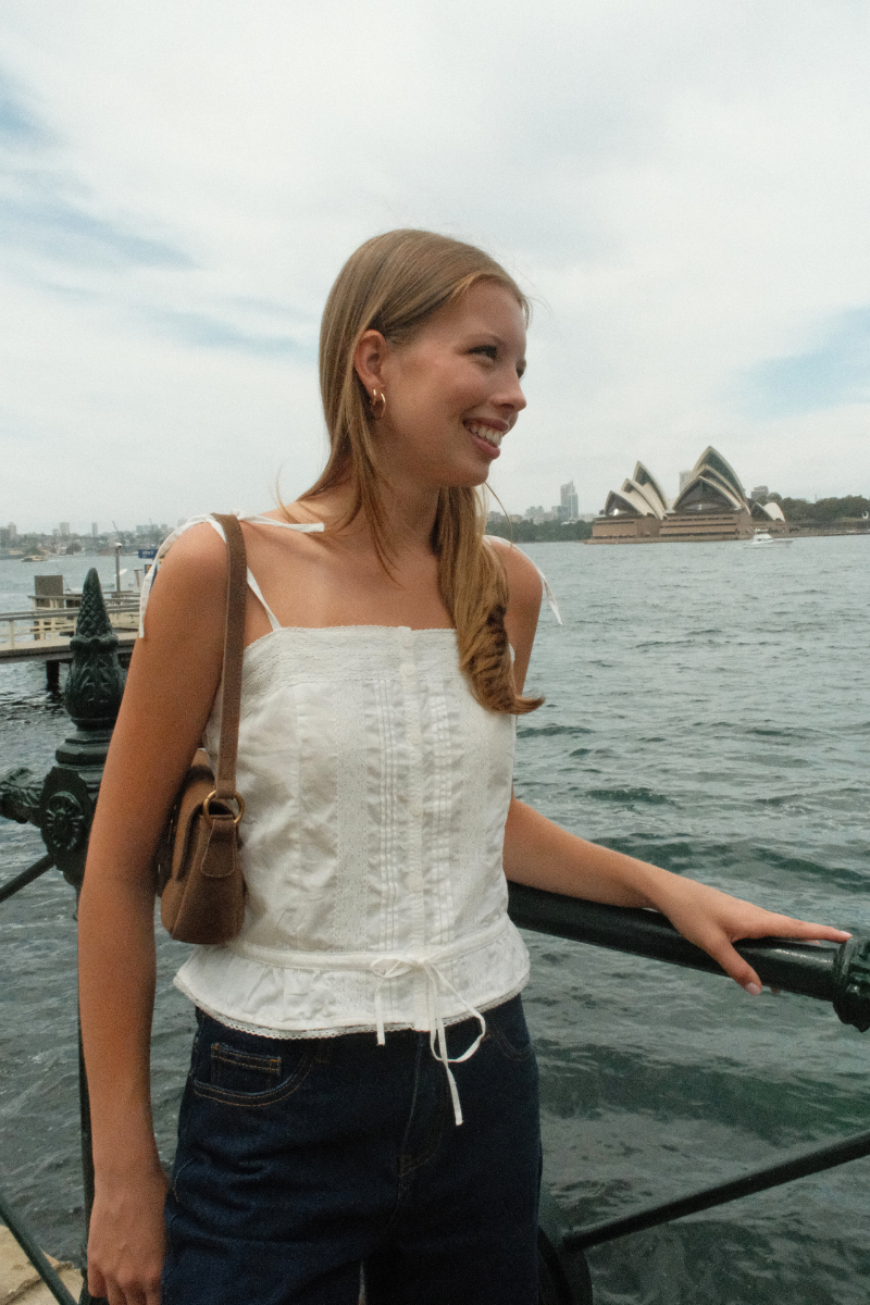 Maeve Top | Natural White / S