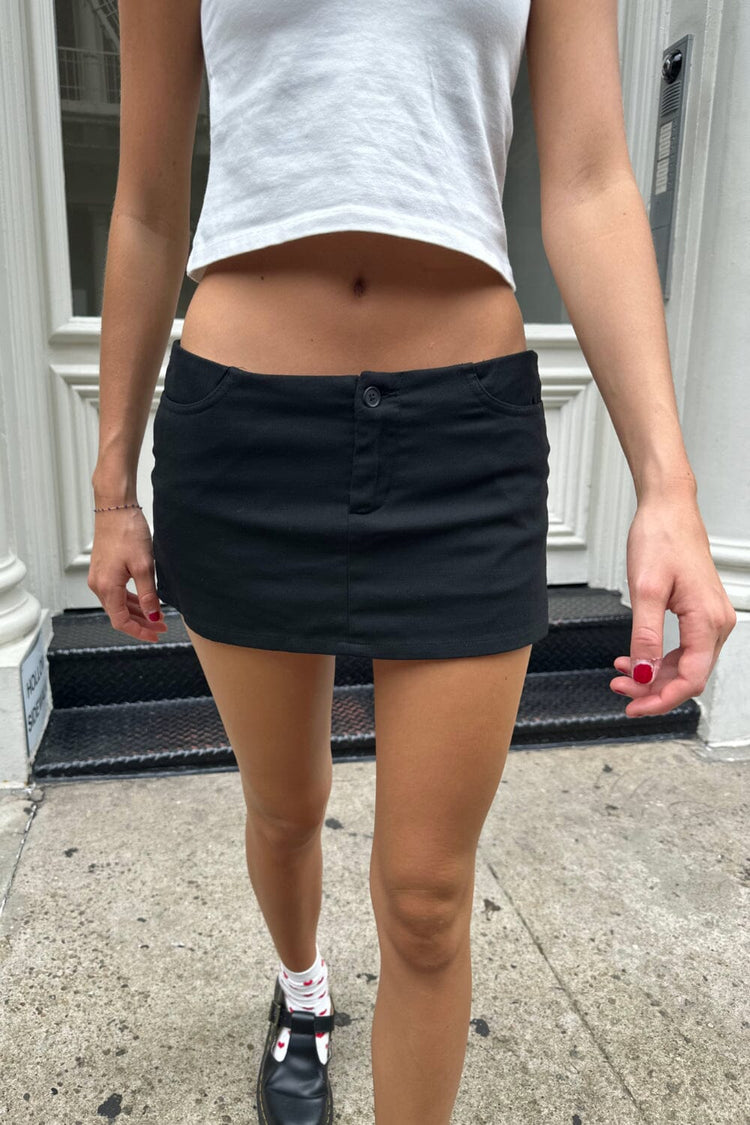 Julie Mini Skirt | Black / XS/S