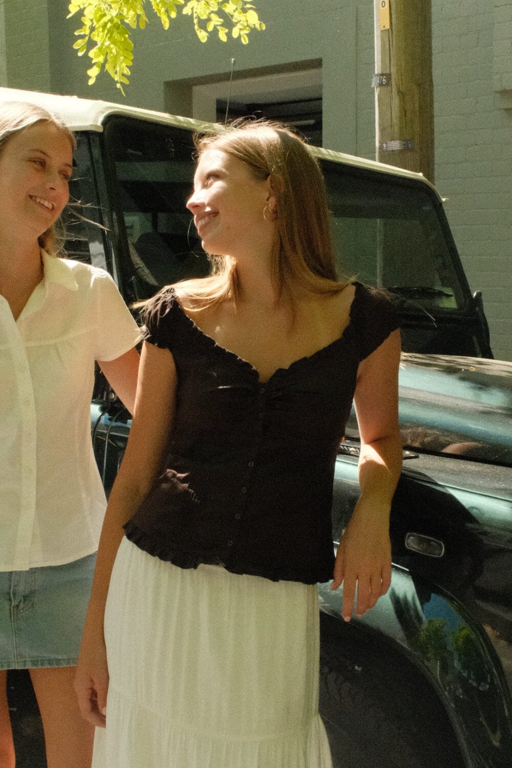 Elena Top | Dark Brown / XS/S