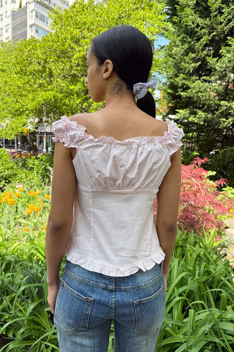 Elena Top | Pink / XS/S