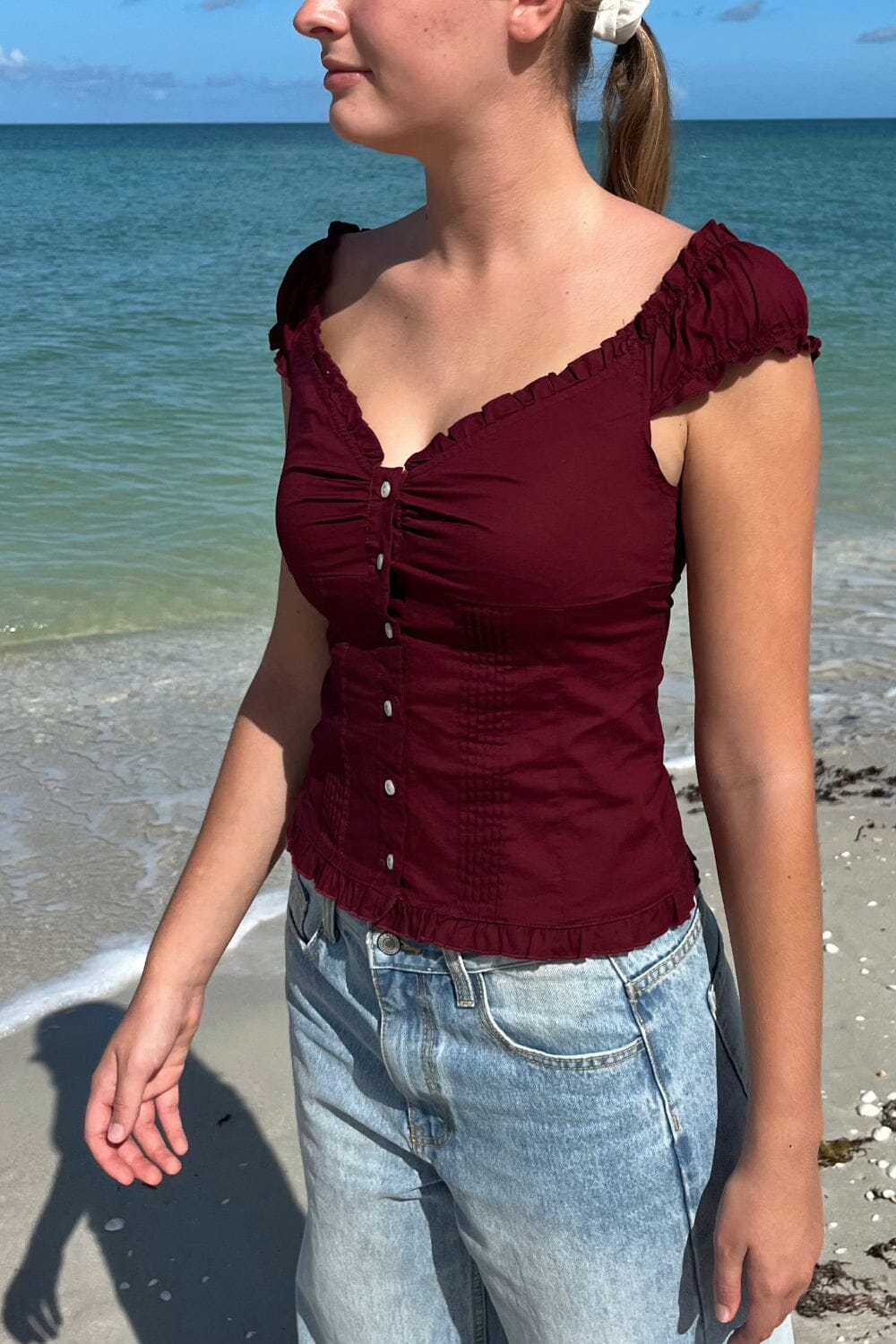 Burgundy / XS/S