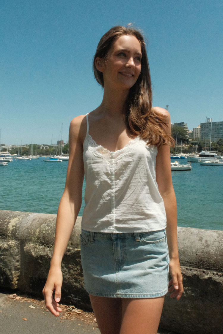 Sylvie Top | White / S