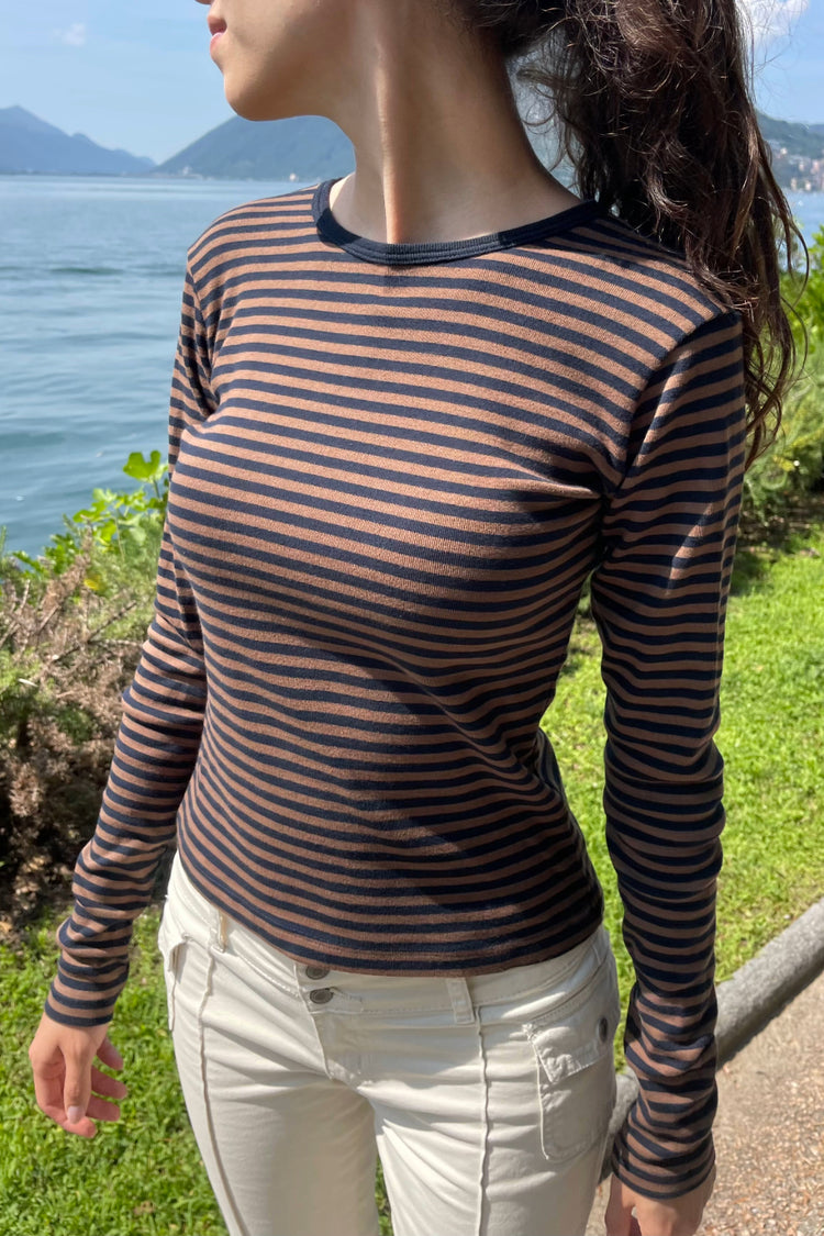 Brown With Black Stripes / S