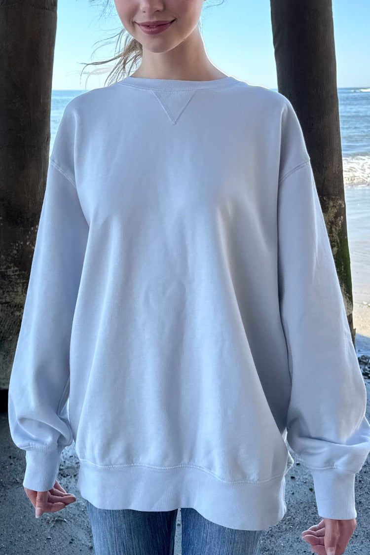 Erica Oversized Sweatshirt | Light Blue / Oversized Fit