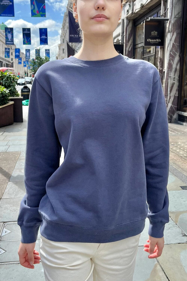 Erica Sweatshirt | Faded Navy / Regular Fit