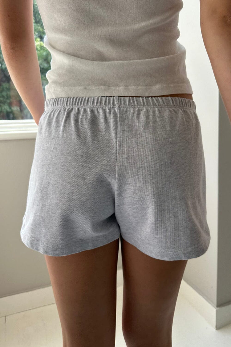 Emery Cotton Sweatshorts | Light Grey / XS/S