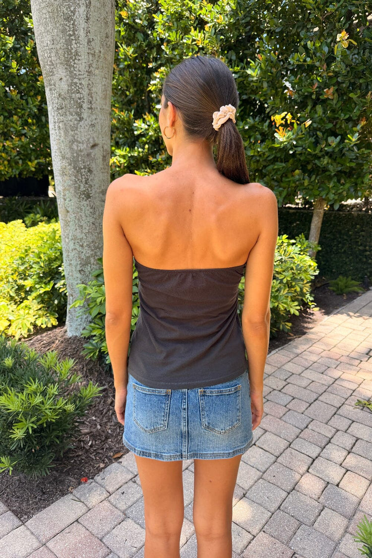 Lucky Tube Top | Black / XS/S