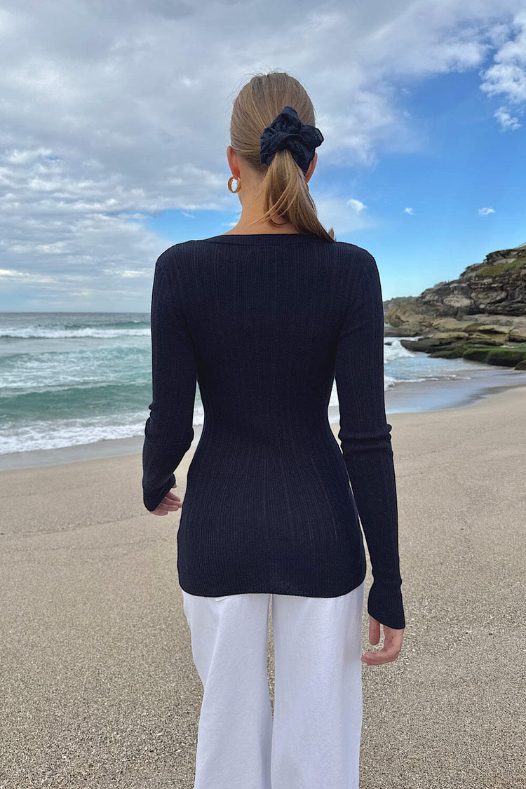 Alessia Top | Classic Navy / XS/S