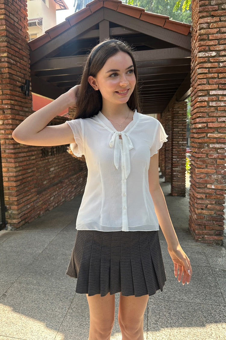 Lia top | White / XS/S