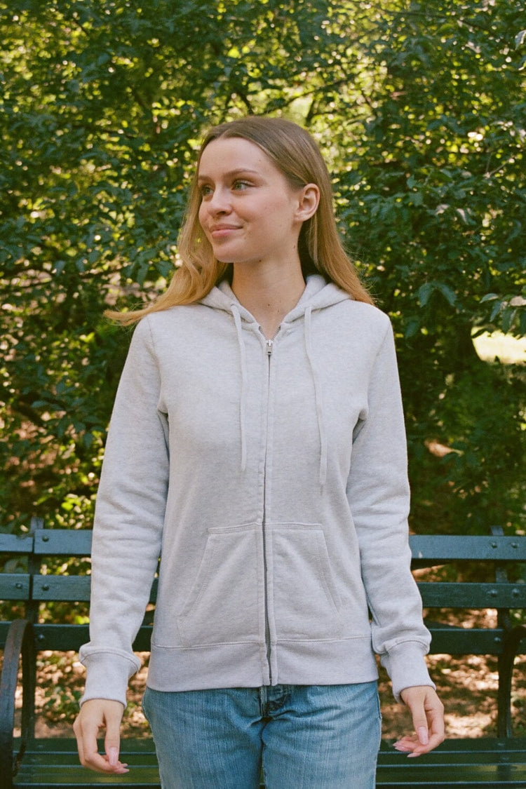 Christy Hoodie | Light Heather Grey / XS/S