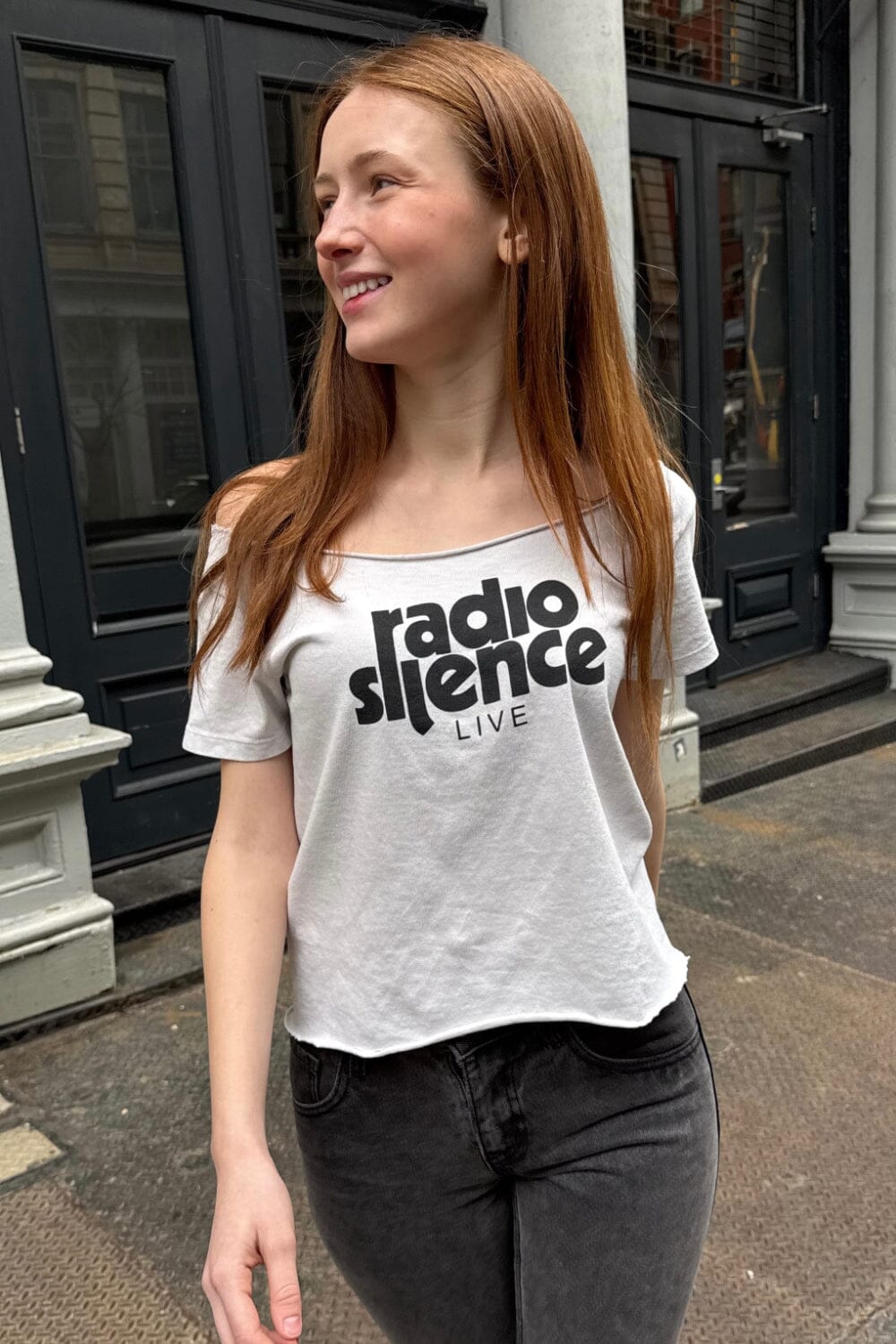 Robyn Radio Silence Top | Light Gray Cement / XS/S