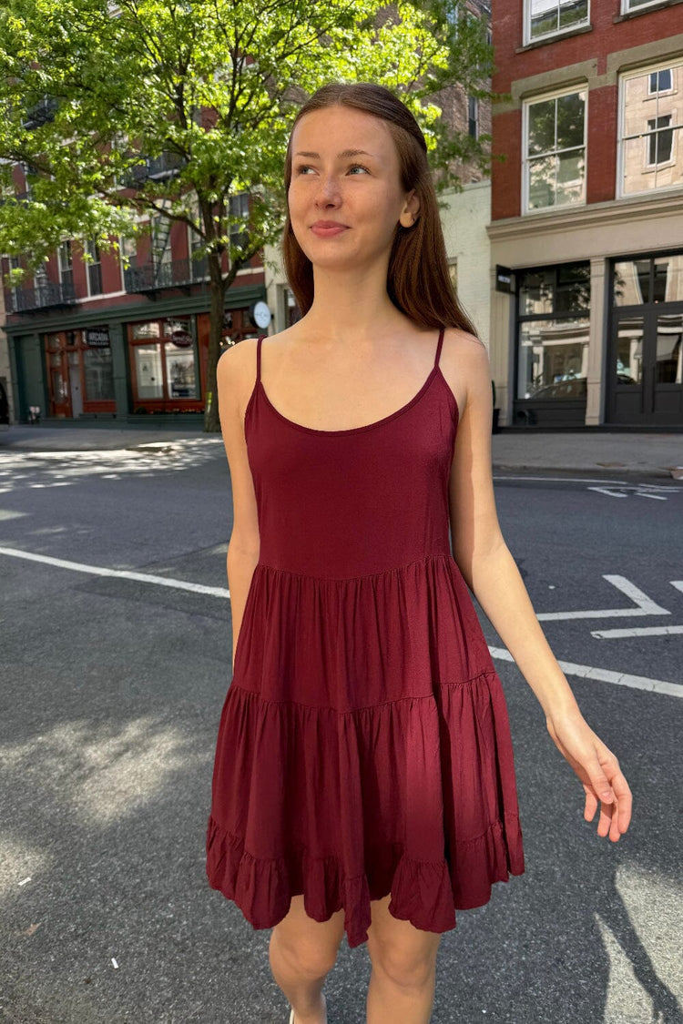 Tess Dress | Burgundy / XS/S