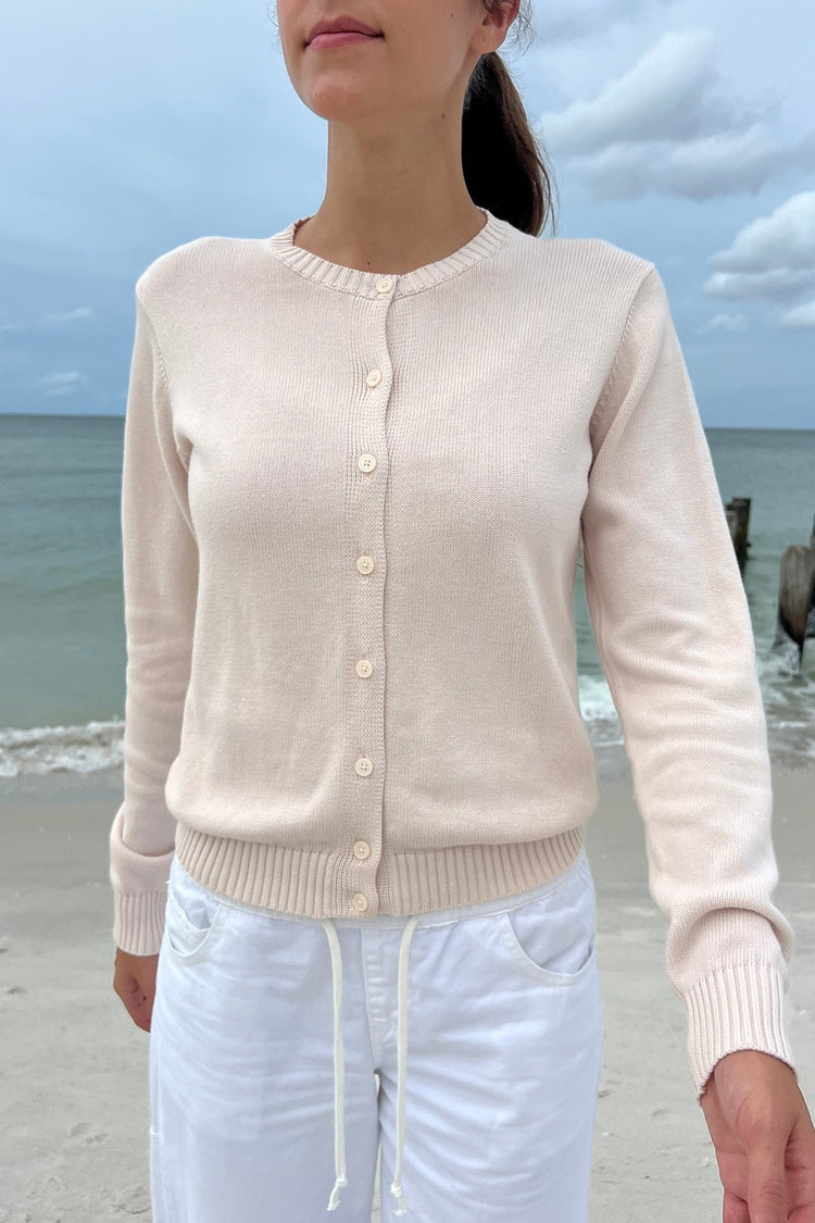 Amalie Cardigan | Light Pink / Regular Fit