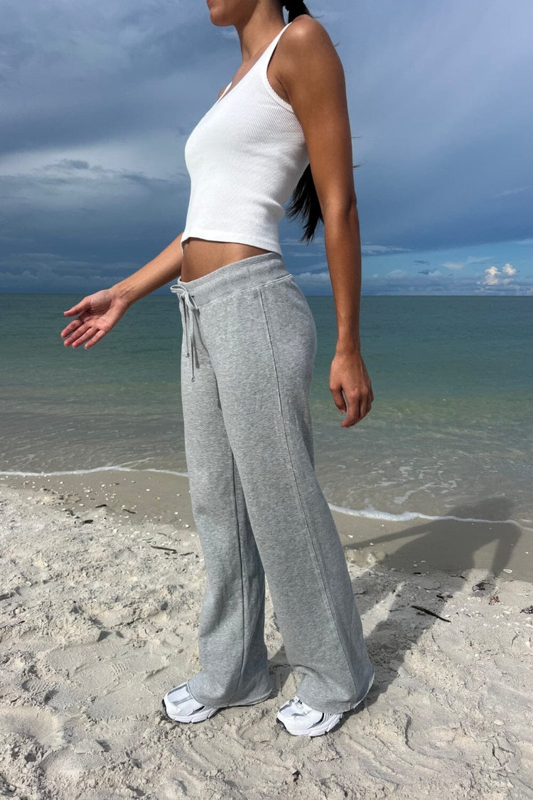 Hillary Soft Yoga Pants | Heather Grey / XS/S