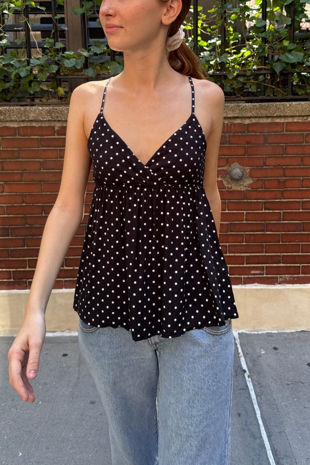 Edith Polka Dot Tank – Brandy Melville Australia
